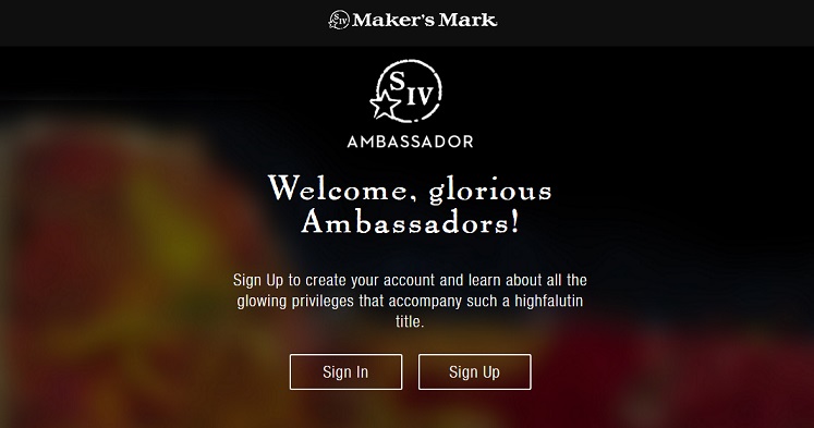 Makers Mark Ambassador