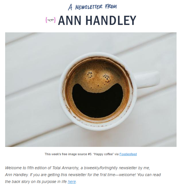 Content Marketing Newsletter - Ann Handley